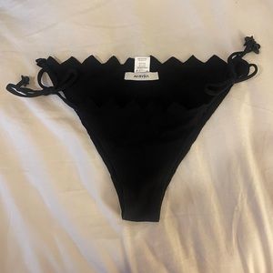 Marysia Swim Aloha Zigzag Mesh Swim Bottoms Medium